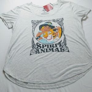 New Disney Aladdin Jasmine Spirit Animal Shirt